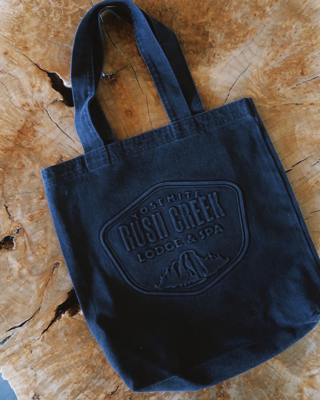 Rush Creek Lodge Denim Tote