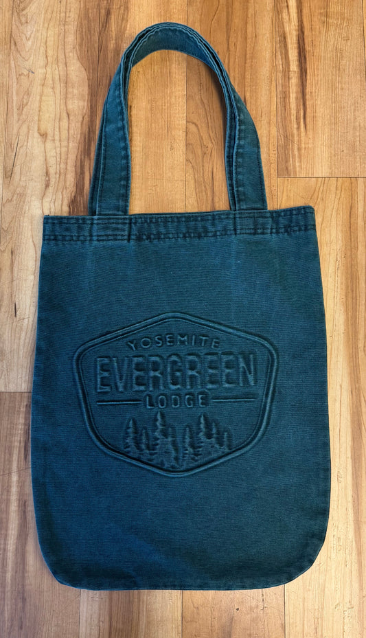 Evergreen Lodge Denim Tote