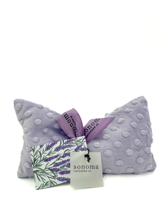 Lavender Spa Mask In Classic Lilac Dot Fabric